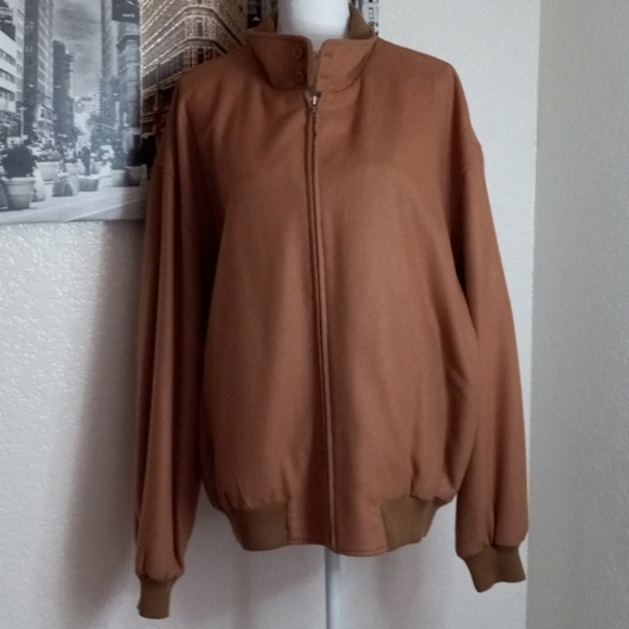 Nordstrom Other - Nordstrom wool jacket camel tan XL coat